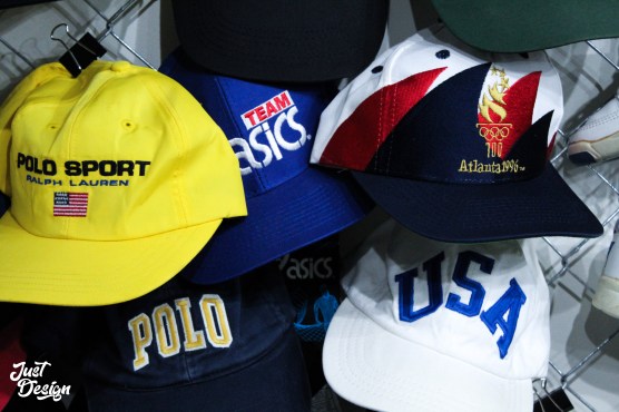 vintage hats at naptown thrift pop-up