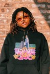 Midwest in Bloom Soul Culture Black Hoodie