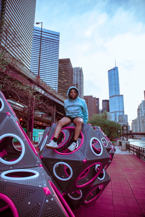 Downtown Chicago taken by Art by Hybrid