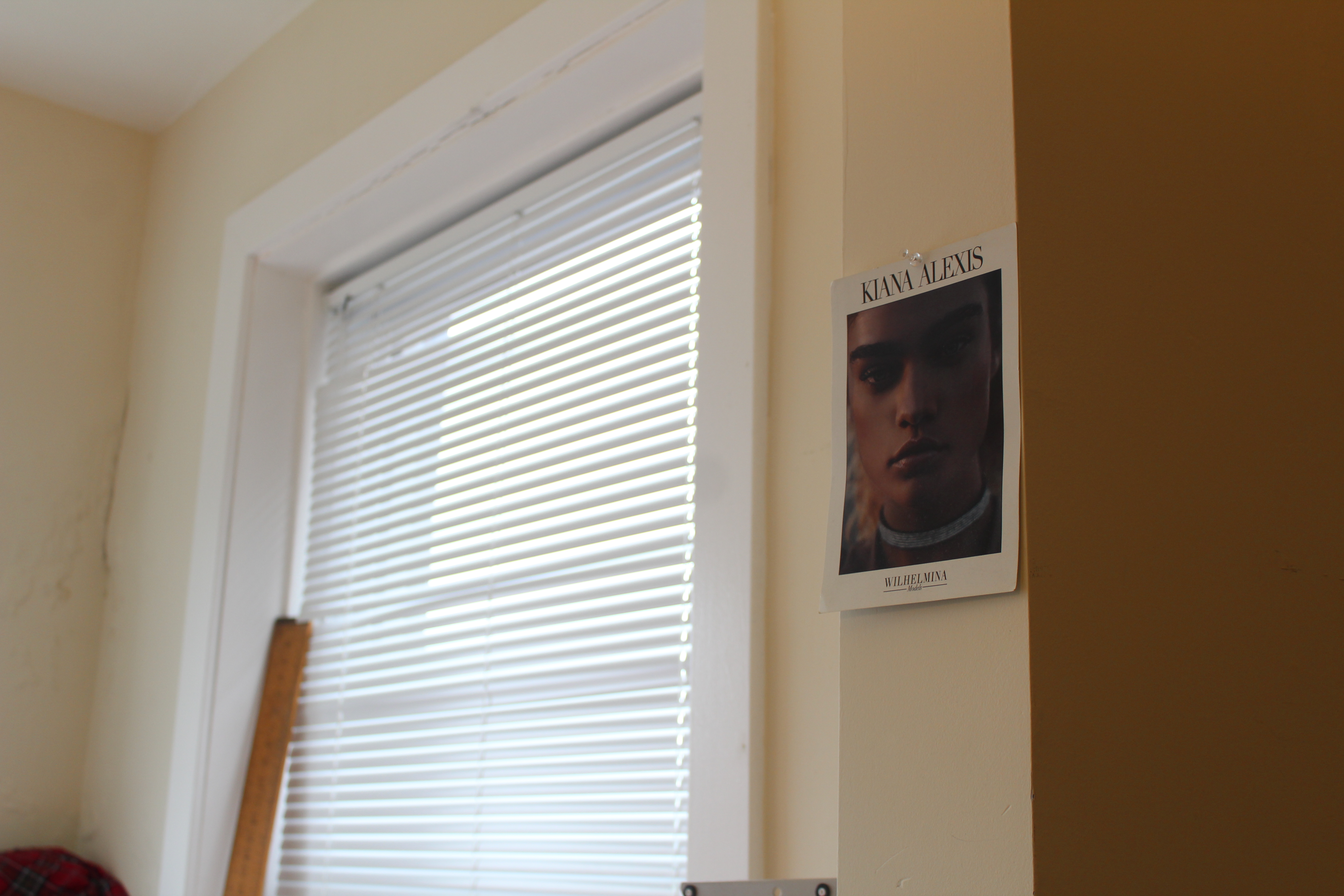 magazine clipping taped to Swaintheory's wall